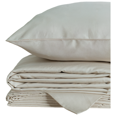 Jgo Sabana Algodón Beige