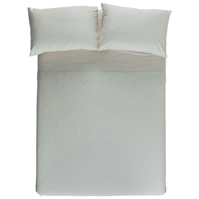 Jgo Sabana Algodón Beige