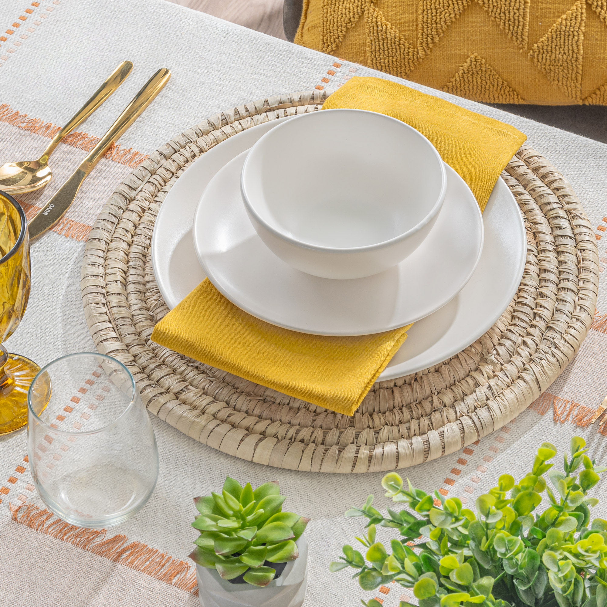 Servilleta de tela Mostaza