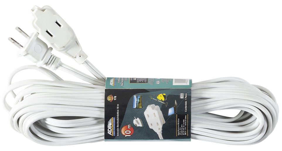 Extensión eléctrica 10m