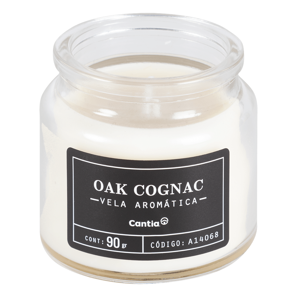 Vela aromática Oak Cognac 90 gr
