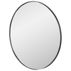 Espejo Circular Negro
