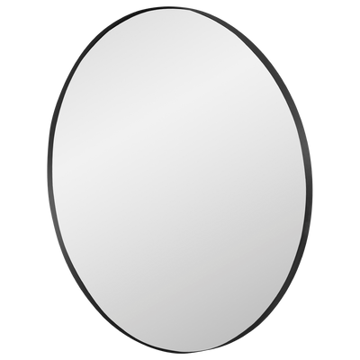 Espejo Circular Negro