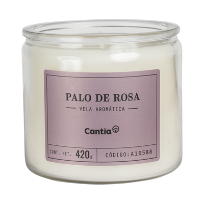 Vela Palo de Rosa 420g