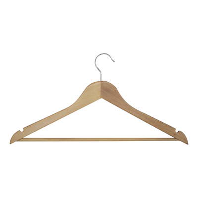 Gancho de madera con muescas